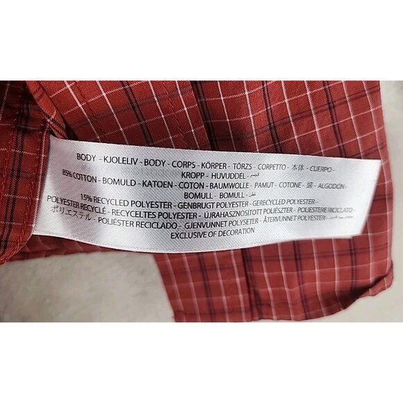 Ariat Pro Series Shirt Mens Red Check Western Cowboy Long Sleeve Button Down - Picture 6 of 14